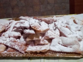 Chiacchiere al forno