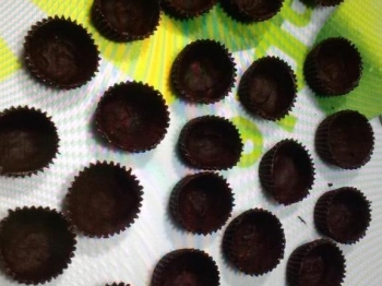 Bicchierini di cioccolato