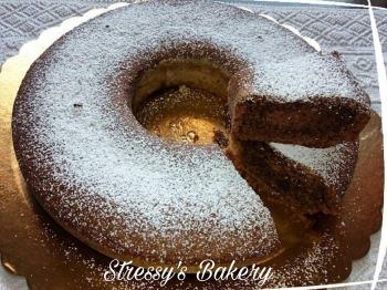 Ciambella al cioccolato fondente