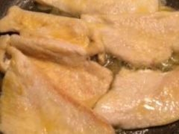 Scaloppine all'arancia
