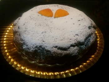 torta cioccolato fondente e arancia