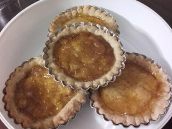 Crostatine con frolla integrale all'olio