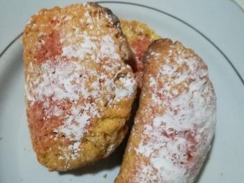 Scarpaccioli ripieni di marmellata