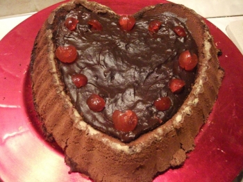 Torta cuor di cioccolato