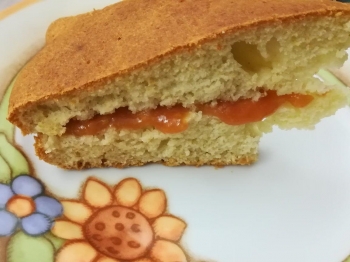 Torta allo yogurt farcita con marmellata