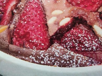 Clafoutis al cioccolato
