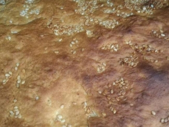 Focaccia al sesamo