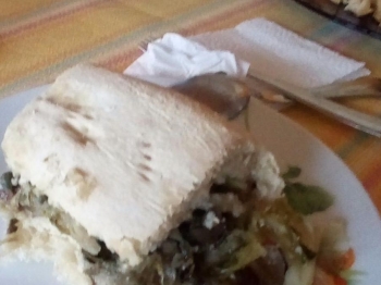 Pizza di acarole