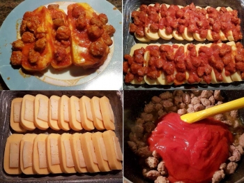 Polenta concia