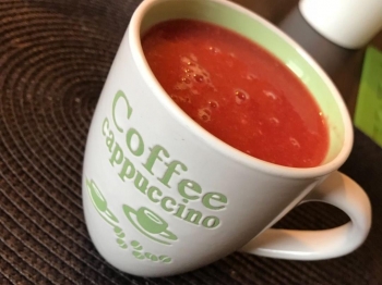 Smoothie di arance rosse