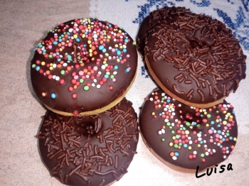 Donuts americani al forno