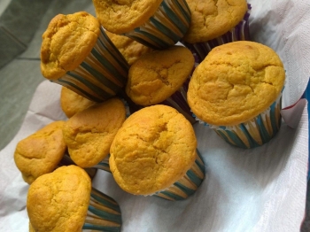muffins con patate dolci