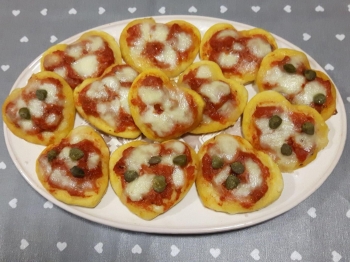 Pizzette a cuore ricetta della Blogger Chiarapassion