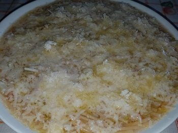 pasta con brodo