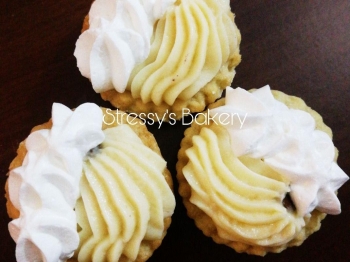 Tartellette doppia crema
