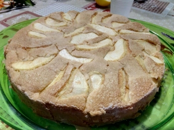 Torta di mele e marmellata