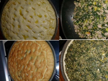 Focaccia farcite alle verdure e salamella