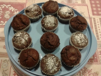 (I miei) Muffin al cioccolato