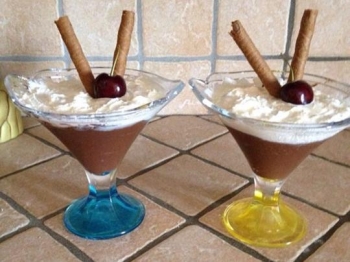 Coppa al Cioccolato e Panna