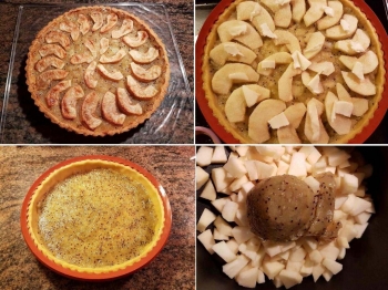 Crostata di mele con marmallata
