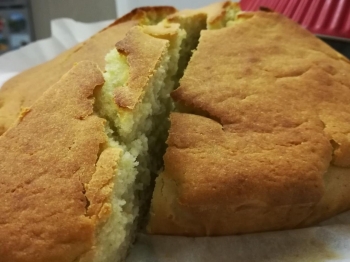 Torta al latte di mandorla