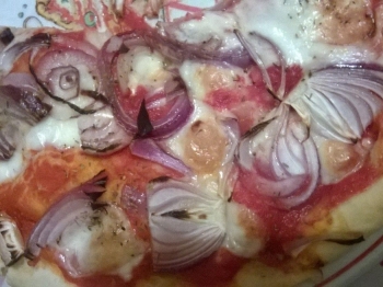 pizza alle cipolle