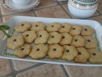 Frollini al tè matcha