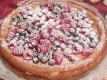 Cheesecake con cottura ai frutti di bosco
