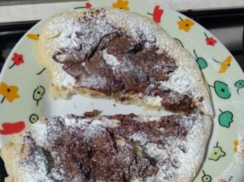 Pizza alla nutella