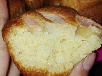 Muffin alle melle ed alchermes
