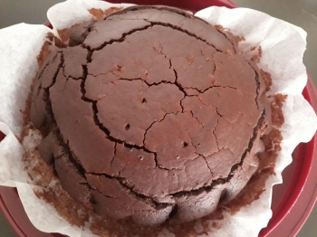 Torta soffice cioccocastagne senza bilancia