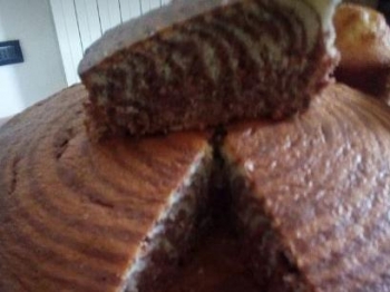 Torta zebrata