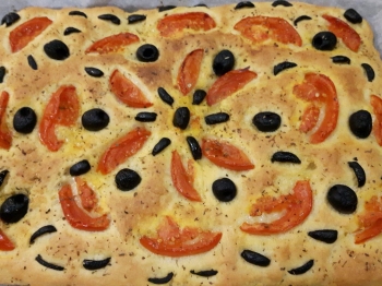 Focaccia tipo barese - Ricetta della dolcina Lusa77