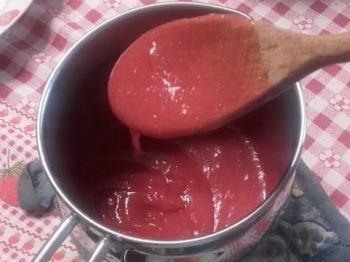 Crema alle fragole (senz'uovo)