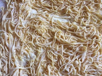 Tagliatelle fatti in casa