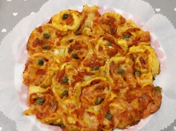 Pasticcio di sfoglia al pomodoro