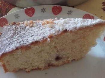 Torta con yogurt greco