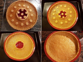 Crostata bicolore