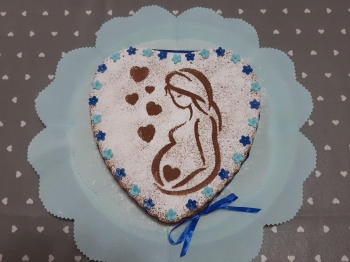 Torta dolce attesa 💙