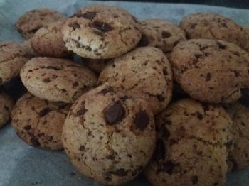 Cookies al caffè senza burro