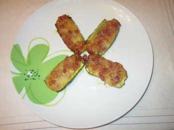 zucchine con crosta di patate