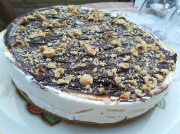 Cheese Cake cioccolato e nocciole