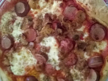 pizza tonno e wurster