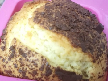 Torta margherita con spolverata di cacao