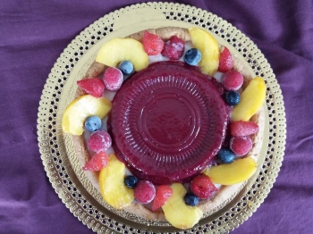 Crostata alla crema e frutta