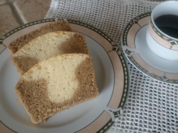 Plumcake caffelatte