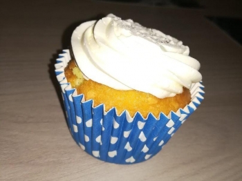 Capcake alla vaniglia con frosting al burro