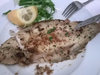 sogliola ai ferri