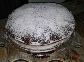 Torta al latte e cioccolato