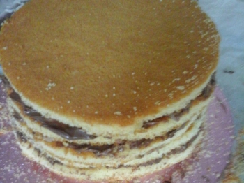 naked cake al cioccolato my version